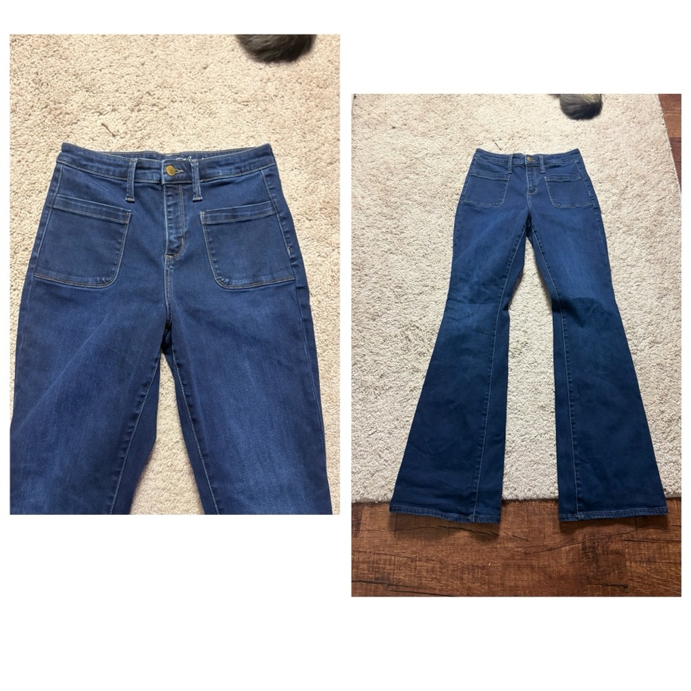 Universal Thread Women’s Sz 4 Patch Pocket Fair T… - image 1